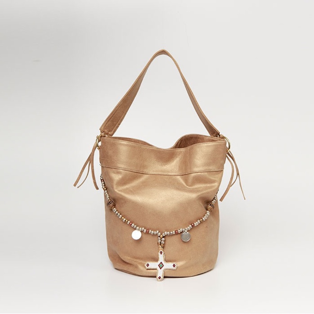 Malaika leather  hobo bag